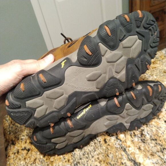 Skechers Hiking Shoe Low Profile Terraform-Selvin Goodyear Rubber Men's Size 8 - Picture 8 of 12
